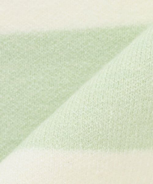 POM PONETTE AMI / ポンポネット アミ ニット・セーター | 【AMI】ボーダーフェルトロゴニット | 詳細5