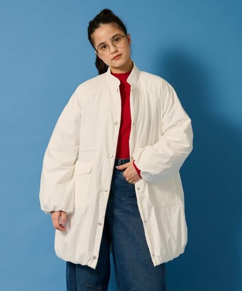 POM PONETTE AMI / ポンポネット アミ その他アウター | 【WEB限定】【AMI】【撥水】ティペットつき中わたバルーンコート | 詳細20