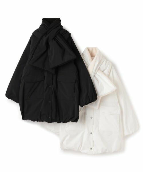 POM PONETTE AMI / ポンポネット アミ その他アウター | 【WEB限定】【AMI】【撥水】ティペットつき中わたバルーンコート | 詳細8