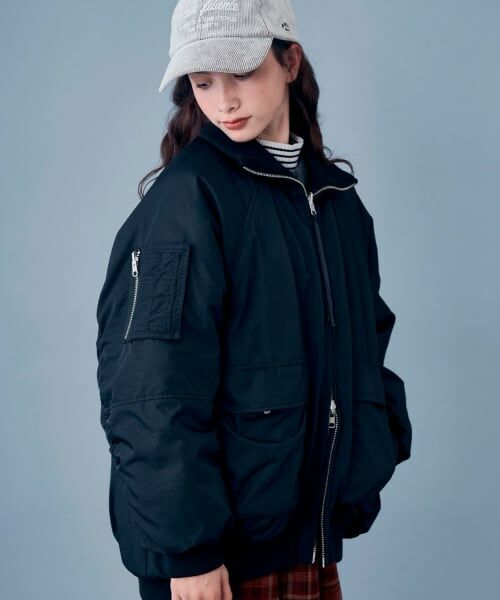 POM PONETTE AMI / ポンポネット アミ ブルゾン | 【AMI】【撥水】MA-1 | 詳細12