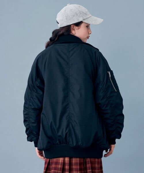POM PONETTE AMI / ポンポネット アミ ブルゾン | 【AMI】【撥水】MA-1 | 詳細14