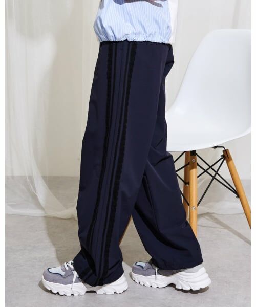 POM PONETTE AMI / ポンポネット アミ その他パンツ | 【AMI】機能素材サイドラインパンツ | 詳細20