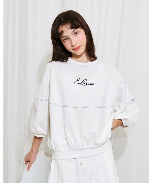 POM PONETTE AMI / ポンポネット アミ Tシャツ | 【AMI】バルーンプルオーバー（オフ ホワイト）