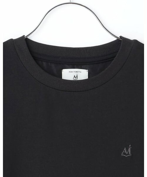 POM PONETTE AMI / ポンポネット アミ Tシャツ | 【AMI】接触冷感チェックバルーンスリーブTシャツ | 詳細2