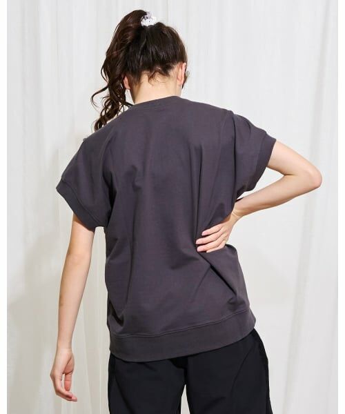 POM PONETTE AMI / ポンポネット アミ Tシャツ | 【AMI】ワッペン刺しゅう変形プルオーバー | 詳細11