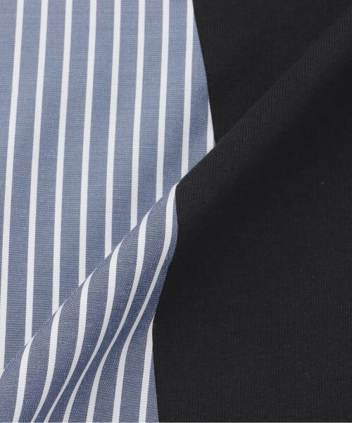 POM PONETTE AMI / ポンポネット アミ Tシャツ | 【AMI】異素材切替ロゴTシャツ | 詳細9