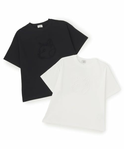 POM PONETTE AMI / ポンポネット アミ Tシャツ | 【AMI】ロープ刺しゅうTシャツ | 詳細10