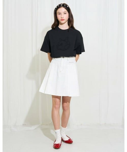 POM PONETTE AMI / ポンポネット アミ Tシャツ | 【AMI】ロープ刺しゅうTシャツ | 詳細14