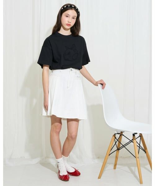 POM PONETTE AMI / ポンポネット アミ Tシャツ | 【AMI】ロープ刺しゅうTシャツ | 詳細15