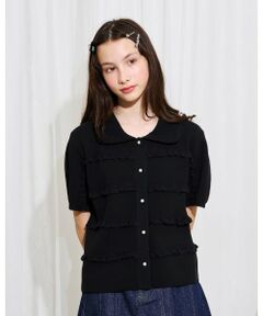 POM PONETTE AMI / ポンポネット アミ カーディガン・ボレロ | 【AMI】レースカーディガン