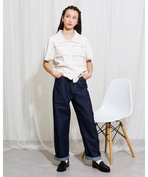 POM PONETTE AMI / ポンポネット アミ カーディガン・ボレロ | 【AMI】レースカーディガン | 詳細13