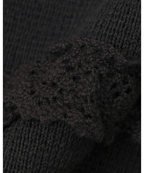 POM PONETTE AMI / ポンポネット アミ カーディガン・ボレロ | 【AMI】レースカーディガン | 詳細6