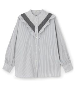 POM PONETTE AMI / ポンポネット アミ シャツ・ブラウス | 【AMI】クレイジースタンドカラーブラウス