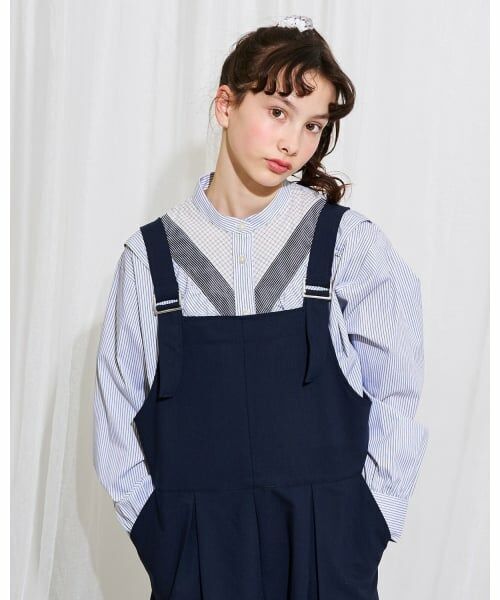 POM PONETTE AMI / ポンポネット アミ シャツ・ブラウス | 【AMI】クレイジースタンドカラーブラウス | 詳細11