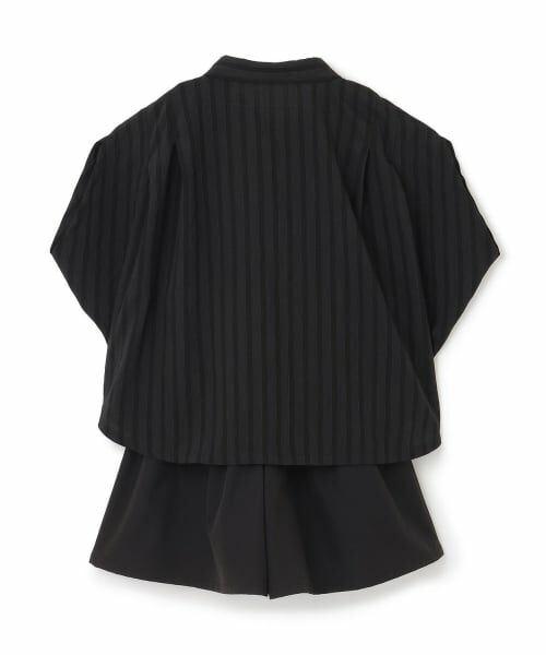 POM PONETTE AMI / ポンポネット アミ シャツ・ブラウス | 【AMI】ショルダータックフレンチブラウスセットアップ | 詳細1