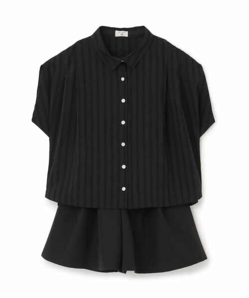 POM PONETTE AMI / ポンポネット アミ その他トップス | 【AMI】ショルダータックフレンチブラウスセットアップ | 詳細16