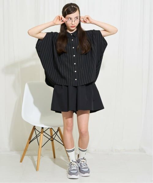 POM PONETTE AMI / ポンポネット アミ その他トップス | 【AMI】ショルダータックフレンチブラウスセットアップ | 詳細25