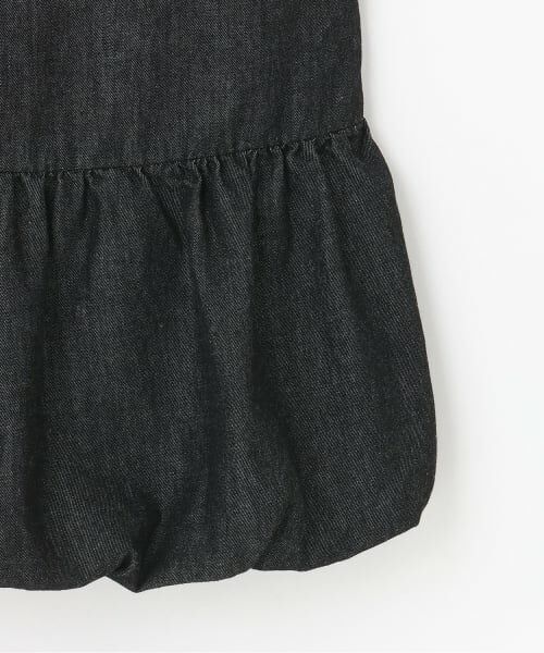 POM PONETTE AMI / ポンポネット アミ ミニ丈・ひざ丈ワンピース | 【AMI】【接触冷感】デニムバルーンジャンスカインナーセット | 詳細7