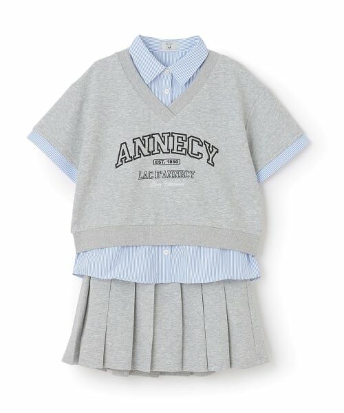 POM PONETTE AMI / ポンポネット アミ Tシャツ | 【AMI】レイヤード風セットアップ | 詳細18
