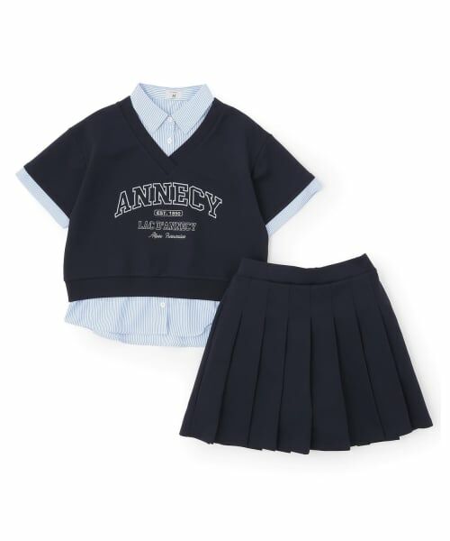 POM PONETTE AMI / ポンポネット アミ Tシャツ | 【AMI】レイヤード風セットアップ | 詳細2