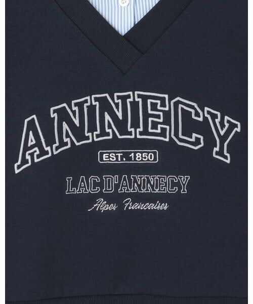 POM PONETTE AMI / ポンポネット アミ Tシャツ | 【AMI】レイヤード風セットアップ | 詳細5