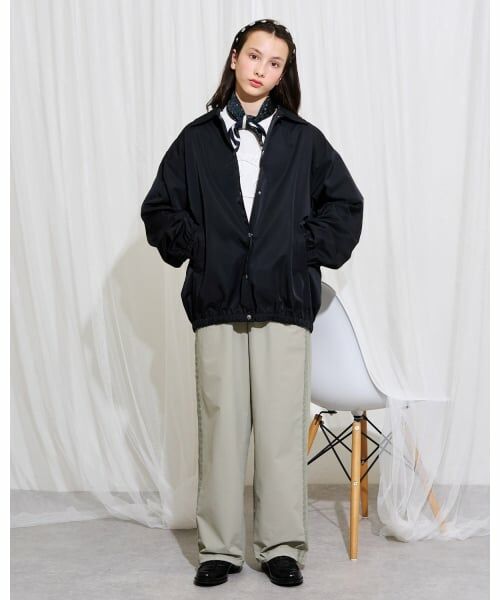 POM PONETTE AMI / ポンポネット アミ ブルゾン | 【AMI】【撥水】コーチジャケット | 詳細18