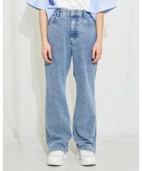 POM PONETTE AMI / ポンポネット アミ その他パンツ | 【AMI】ストレッチデニムフレアパンツ | 詳細13