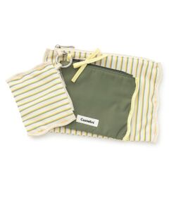 POM PONETTE AMI / ポンポネット アミ ポーチ | 【キャセリーニ】ストライプポーチセット