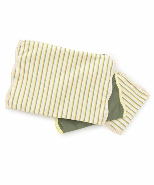 POM PONETTE AMI / ポンポネット アミ ポーチ | 【キャセリーニ】ストライプポーチセット | 詳細1