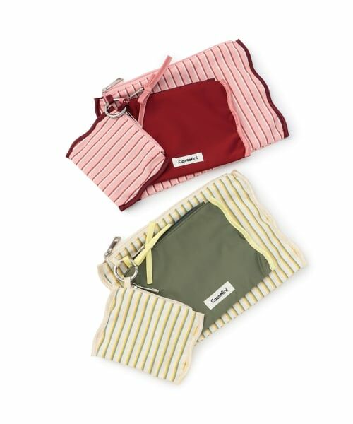 POM PONETTE AMI / ポンポネット アミ ポーチ | 【キャセリーニ】ストライプポーチセット | 詳細6