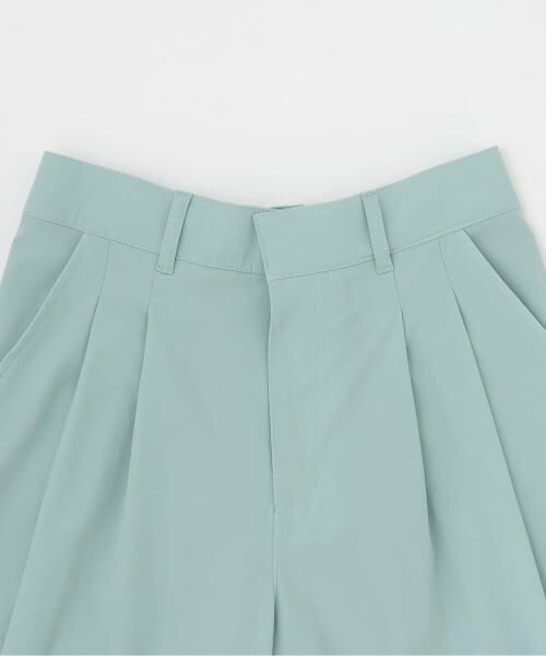 POM PONETTE AMI / ポンポネット アミ その他パンツ | 【AMI】【機能素材】タック入りバレルシルエットパンツ | 詳細2