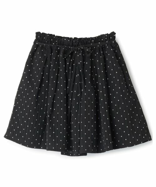 POM PONETTE AMI / ポンポネット アミ ミニ・ひざ丈スカート | 【AMI】ドットスカート×【接触冷感】インナーパンツセット | 詳細15