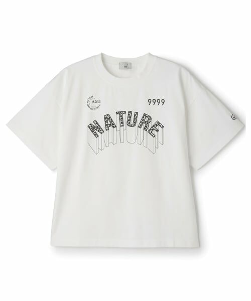 POM PONETTE AMI / ポンポネット アミ Tシャツ | 【AMI】【接触冷感】レオパードロゴTシャツ | 詳細10