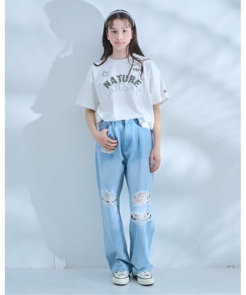 POM PONETTE AMI / ポンポネット アミ Tシャツ | 【AMI】【接触冷感】レオパードロゴTシャツ | 詳細14