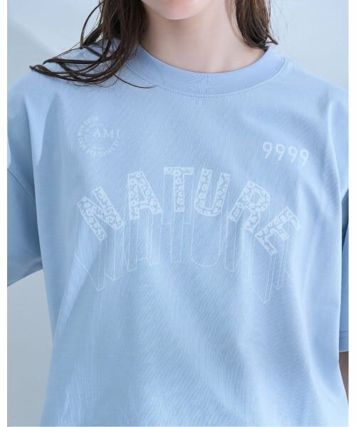 POM PONETTE AMI / ポンポネット アミ Tシャツ | 【AMI】【接触冷感】レオパードロゴTシャツ | 詳細16