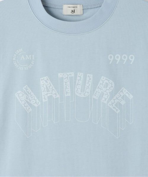 POM PONETTE AMI / ポンポネット アミ Tシャツ | 【AMI】【接触冷感】レオパードロゴTシャツ | 詳細3