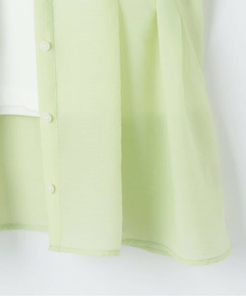 POM PONETTE AMI / ポンポネット アミ シャツ・ブラウス | 【AMI】タックシャツ×【接触冷感】インナーTシャツセット | 詳細6