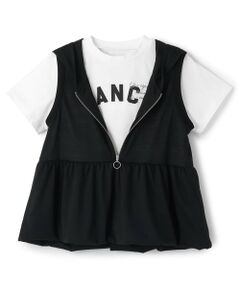 POM PONETTE AMI / ポンポネット アミ パーカー | 【AMI】【接触冷感】バルーンパーカ×Tシャツセット