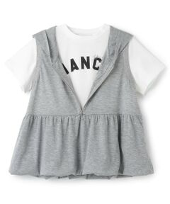 POM PONETTE AMI / ポンポネット アミ パーカー | 【AMI】【接触冷感】バルーンパーカ×Tシャツセット