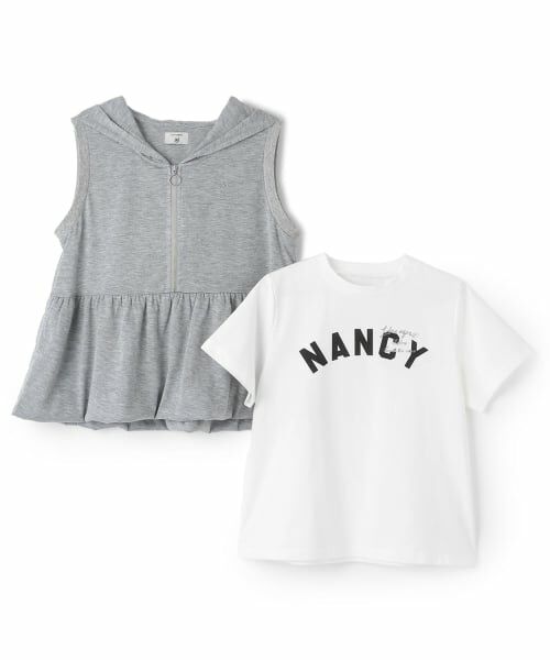 POM PONETTE AMI / ポンポネット アミ パーカー | 【AMI】【接触冷感】バルーンパーカ×Tシャツセット | 詳細2