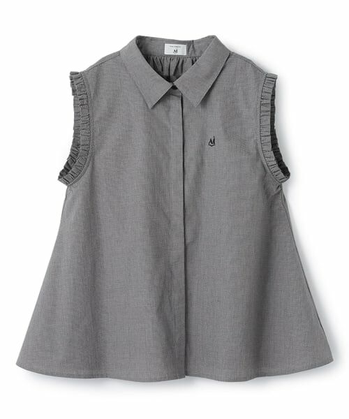 POM PONETTE AMI / ポンポネット アミ シャツ・ブラウス | 【AMI】アソートノースリーブブラウス（黒）