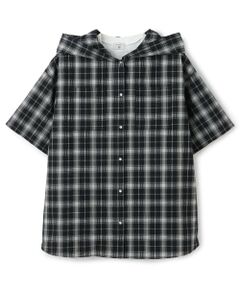 POM PONETTE AMI / ポンポネット アミ シャツ・ブラウス | 【AMI】半袖フードシャツ×Tシャツセット