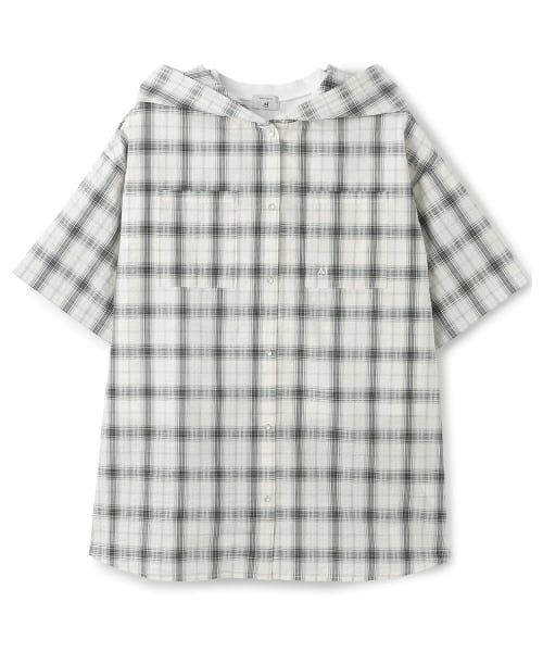 POM PONETTE AMI / ポンポネット アミ シャツ・ブラウス | 【AMI】半袖フードシャツ×Tシャツセット | 詳細14