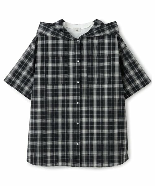 POM PONETTE AMI / ポンポネット アミ シャツ・ブラウス | 【AMI】半袖フードシャツ×Tシャツセット | 詳細15