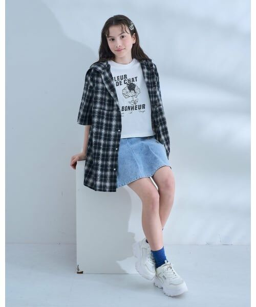 POM PONETTE AMI / ポンポネット アミ シャツ・ブラウス | 【AMI】半袖フードシャツ×Tシャツセット | 詳細16