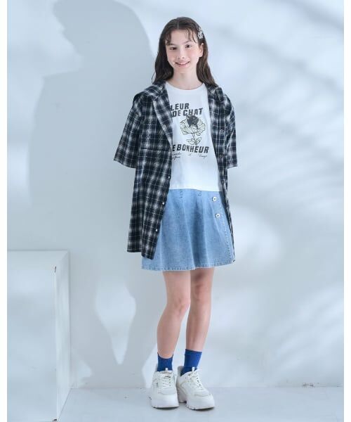 POM PONETTE AMI / ポンポネット アミ シャツ・ブラウス | 【AMI】半袖フードシャツ×Tシャツセット | 詳細17