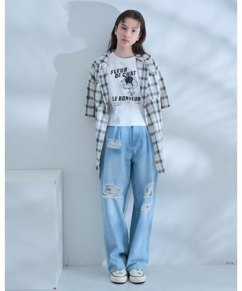 POM PONETTE AMI / ポンポネット アミ シャツ・ブラウス | 【AMI】半袖フードシャツ×Tシャツセット | 詳細21