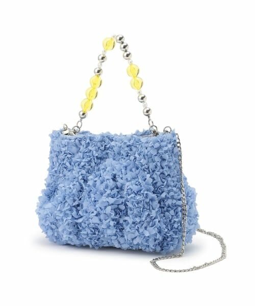 POM PONETTE AMI / ポンポネット アミ ハンドバッグ | 【キャセリーニ】froufroubag（ブルー）