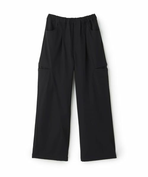 POM PONETTE AMI / ポンポネット アミ その他パンツ | 【AMI】【UVカット】サイドポケットパンツ（黒）