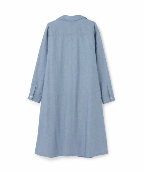 POM PONETTE AMI / ポンポネット アミ ミニ丈・ひざ丈ワンピース | 【AMI】シャツワンピース×Tシャツセット | 詳細1